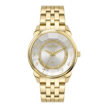 Imagem de Relógio Condor Feminino Ref: Co2035njs/4k Fashion Dourado