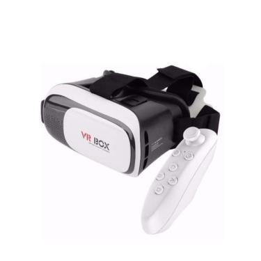Imagem de Óculos Vr Box 2.0 Realidade Virtual 3D Android + Controle Bluetooth