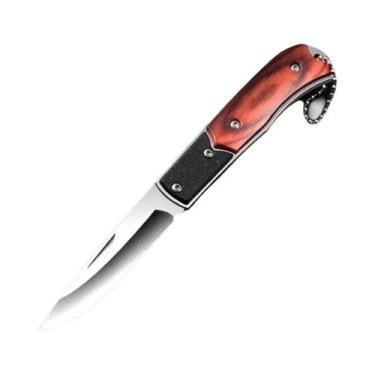 Imagem de Canivete Dobrável De Metal Portátil Para Sobrevivência Ao Ar Livre, Fe