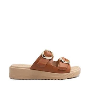 Imagem de Tamanco Usaflex Marrom-Feminino