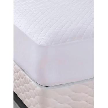 Imagem de Protetor de Colchão Impermeável Luxo Capa de Colchão Matelado com Elás