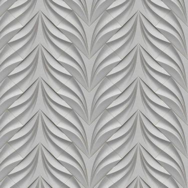 Imagem de Papel Parede 3D Desenho Vertical Cinza Autocolante Lavavel