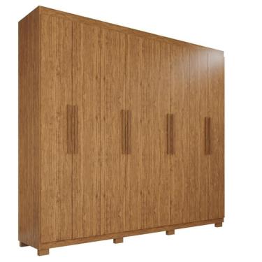 Imagem de Guarda-roupa Casal 100% Mdf 8 Portas E 4 Gavetas Heros