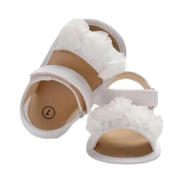 Imagem de Sandálias de verão para crianças de 0 a 1 ano, sapatos respiráveis de 