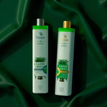 Imagem de Kit SemiDefinitiva Capim Limão Victoria Hair Cosméticos Profissional 1