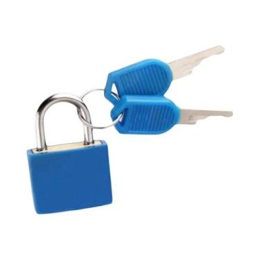 Imagem de Cadeado Pequeno De Aço De Alta Qualidade Para Viagem, Mala, Mochila, A