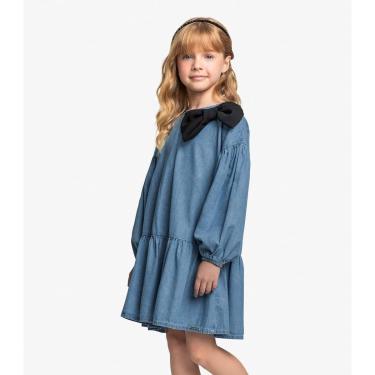 Imagem de Vestido Infantil Light Denim Trick Nick-Feminino