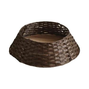 Imagem de Base De Árvore De Natal Tecida À Mão, Saia Simples Para Árvore, Decora