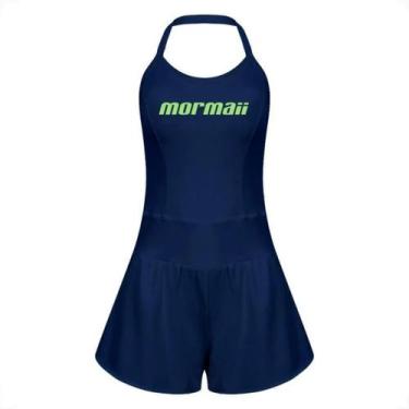 Imagem de Macaquinho Com Shorts Frente Única Beach Sports Cor:Azul MarinhoTamanh