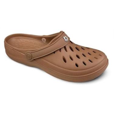 Imagem de Sandália Boa Onda Easy Clog - Feminino, Marrom, 36