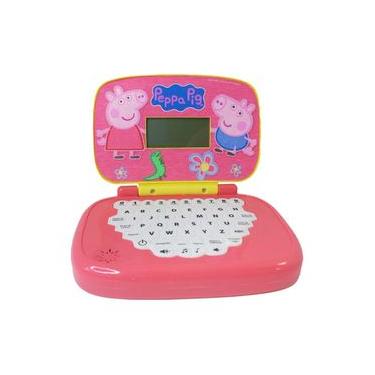 Imagem de Laptop Infantil Educativo Candide Peppa Pig Bilíngue
