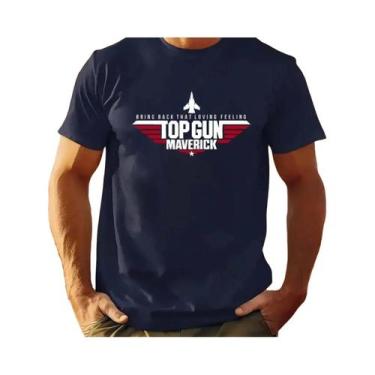 Imagem de Camiseta Masculina De Verão Com Estampa Geométrica Em Algodão Casual S