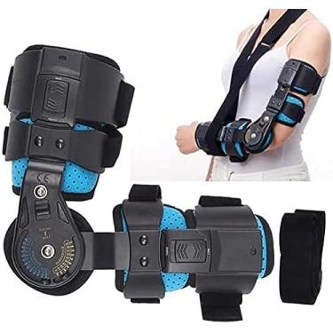 Imagem de Almofada Articulada para Fixação de Fratura no Antebraço Órtese Articulada para Cotovelo Braço Quebrado Ajustável para Cotovelo Fixador Protetor de Fratura Recuperação de Lesão Pós-Operatóri