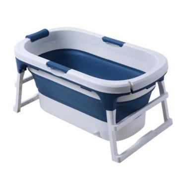 Imagem de Banheira Dobrável Grande Azul para Bebês e Crianças - Kloof