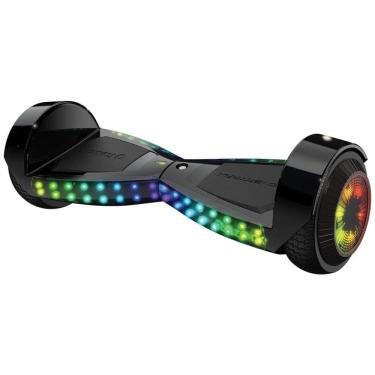 Imagem de Hoverboard com Luz LED, Alto Falante, Velocidade de 12 km/h e Peso Máximo de 80 kg , para Crianças e Adolescentes, 110V 150W, Razor, Preto