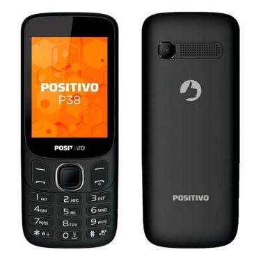 Imagem de Smartphone Celular Idoso Positivo P38 Dual SIM 64 MB 128 MB RAM Cor Pr