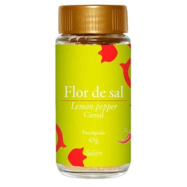 Imagem de Flor de Sal Lemon Pepper 65g - Cimsal