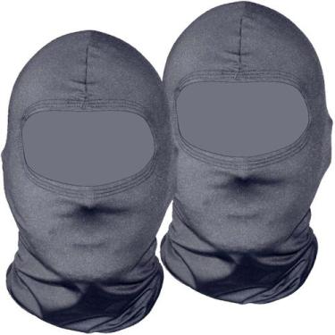 Imagem de Kit 2 Balaclavas fechadas balaclava touca toca ninja UV50+ - EX311, 2-