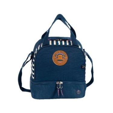 Imagem de Lancheira Paul Frank World Navy Azul Sestini-Unissex