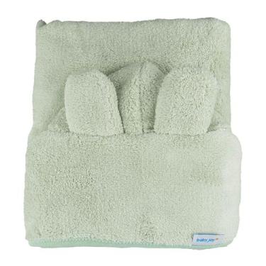 Imagem de Toalha de Banho Bebê Super Seca 70 cm x 90 cm Baby Joy, Verde