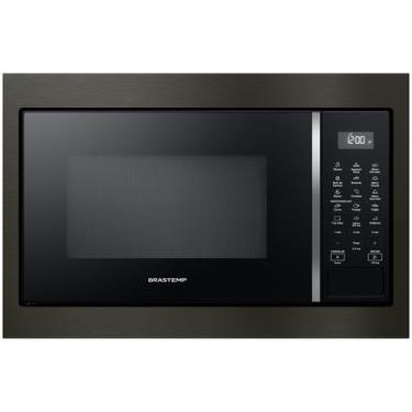 Imagem de Micro-ondas de Embutir Brastemp Eclipse Collection 32L com 18 Receitas