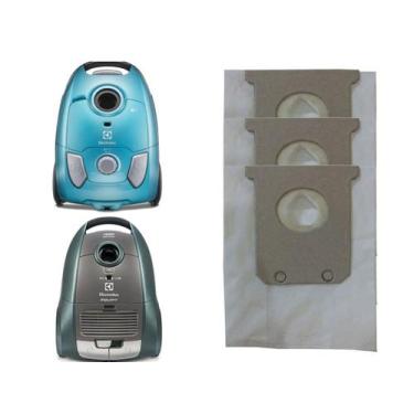Imagem de Saco Descartável Aspirador Pó Electrolux Equipt Clario Com 3 Unidades 