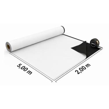 Imagem de Tecido Profissional Tela Telão De Projeção 400 Polegadas Datashows Pro