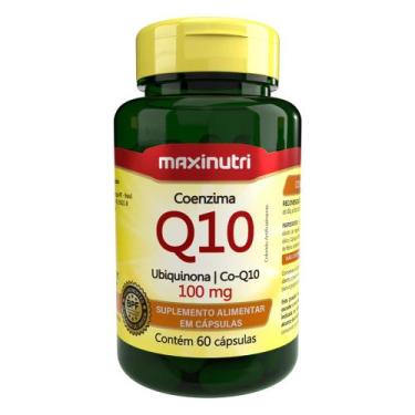 Imagem de Coenzima Q10 100mg 60 Cápsulas Maxinutri