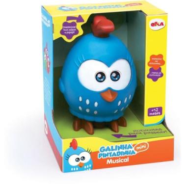 Imagem de Boneco e Personagem Galinha Pintadinha Musical 20C - ELKA