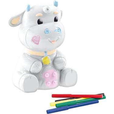 Imagem de Boneco e Personagem JOY Vaquinha Pintura C/CANETIN