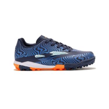 Imagem de Chuteira de Society Joma Evolution Infantil - Azul e Laranja-Unissex