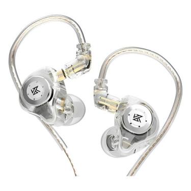 Imagem de Fone De Ouvido Kz Edx Pro Transparente - Geral