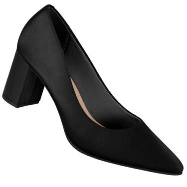 Imagem de Sapato Scarpin Beira Rio 4241.200 Feminino, Preto, 36