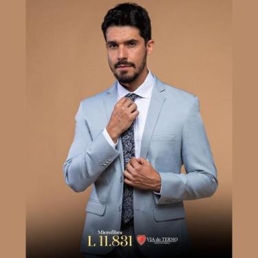 Imagem de Terno/Costume Microfibra - Cinza - Rei do Terno Fp, 50, Cinza