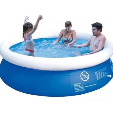 Imagem de Piscina Sunfit 2.400 Litros Borda Inflável, Azul