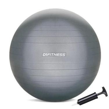 Imagem de Bola Suiça - Fit Ball - D1Fitness 75cm Com Bomba