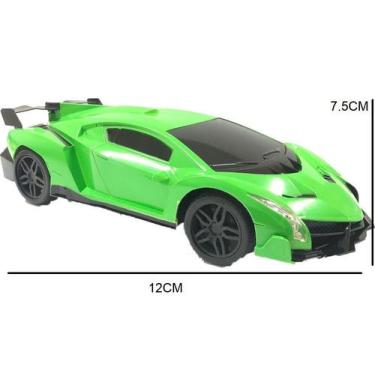 Imagem de Carro de Controle Remoto Hurricane 7 Funções c/ Luzes Verde- Wellkids 
