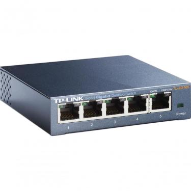 Imagem de Switch de Mesa 5 Portas Gigabit 10-100-1000Mbps TL-SG105 com Qos Eficiente para Rede TP-Link