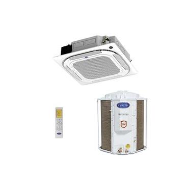 Imagem de Ar-Condicionado Split Cassete 4 Vias Inverter Carrier Connect 24.000 BTUs R-32 Só Frio 220V Monofásico