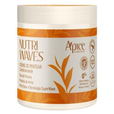 Imagem de Kit Apice Nutri Waves Linha Completa Tratamento Capilar Cabelo Vegano 