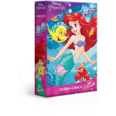 Imagem de QUEBRA-CABEÇA Cartonado Ariel 60 Peças - Toyster