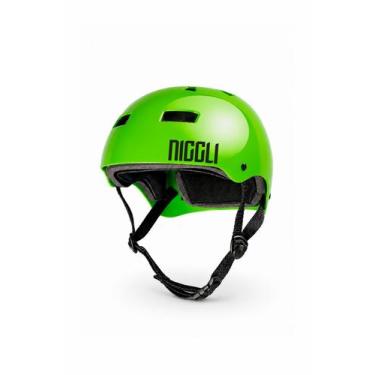 Imagem de Capacete verde neon pro brilho niggli, PP