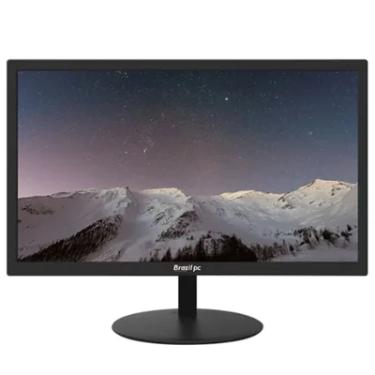 Imagem de Monitor Brazil Pc 21.5" Full HD, 75Hz, 5Ms, VGA/HDMI, Widescreen, Preto - 22wr-75
