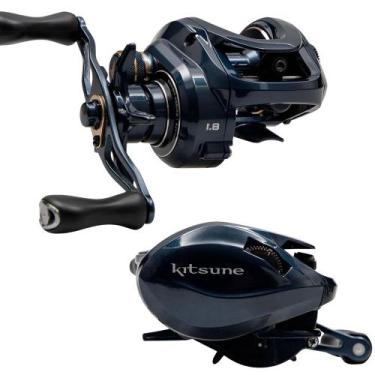 Imagem de Carretilha De Pesca Daisen Kitsune 11 Rolamentos 5kg Drag - Ideal Para