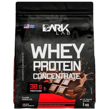 Imagem de Whey Protein Concentrado 1kg Dark Lab, Chocolate