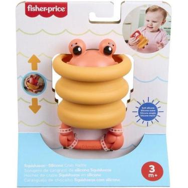 Imagem de FISHER-PRICE Newborn TOYS Mordedor e Chocalho Caranguejo Mattel JHB54