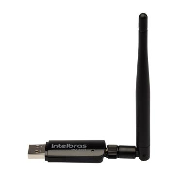 Imagem de Adaptador wireless 300MBPS USB iwa 3001 c/antena externa intelbras