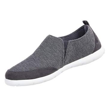 Imagem de isotoner Tênis masculino Zenz Active Slip-On: sapatos casuais ultramacios com suporte flexível e malha respirável, Mineral, 44
