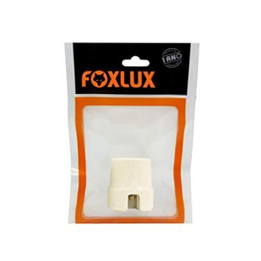 Imagem de Foxlux Bocal de Porcelana para Plafonier - Base E-27 - Tensão até 250V/Corrente até 4A - Bornes em Latão