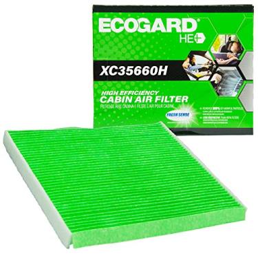 Imagem de ECOGARD XC35660H Premium Alta Eficiência Premium Filtro de Ar da Cabine + Bicho Soda Serve para Hyundai Elantra 2007-2016, Accent 2008-2011, Elantra GT 2013-2017, Elantra Coupe 2013-2014